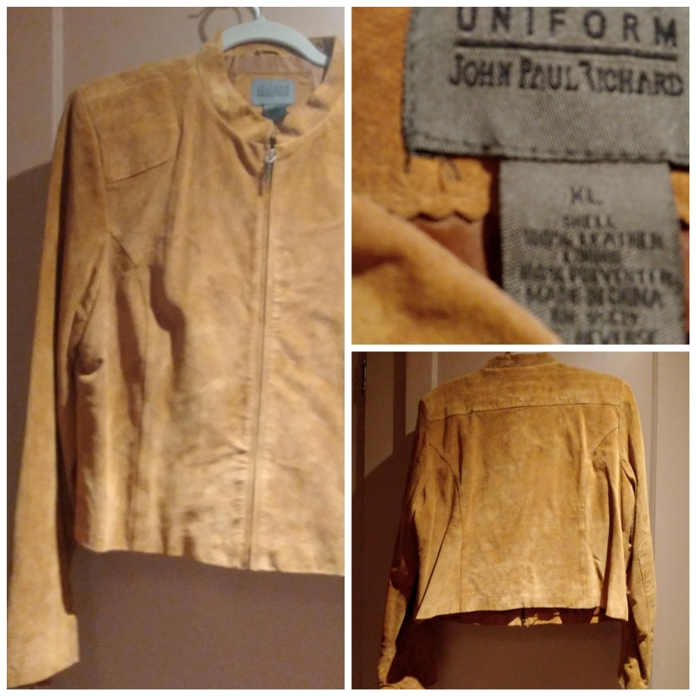 EUC (John Paul Richards) Ladies Suede Jacket
